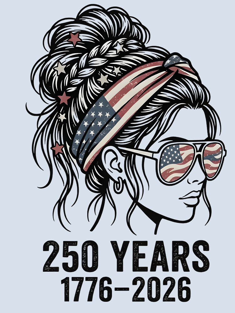 USA 250th Anniversary Tshirt for Women Patriotic 4th July Shirt by pigeon-blue