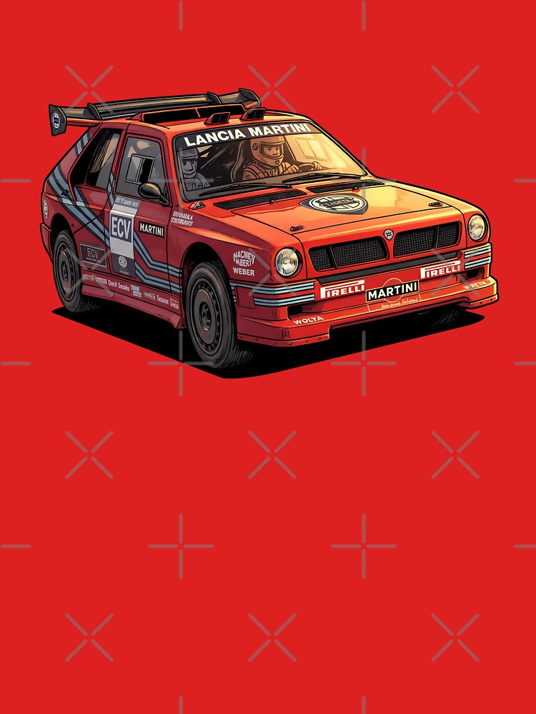 Lancia Delta S4 Group S Art by Racing Art Store