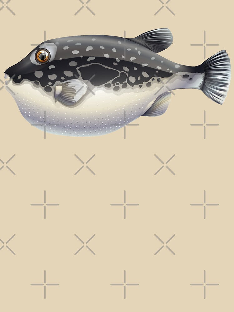 Funny Fish Pattern, Cute Fish Sweatshirt by Ristinga