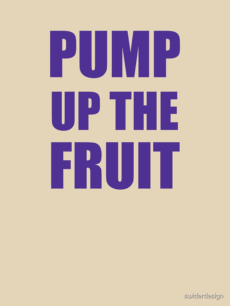 Pump Up The Fruit Penny Tee by swiderdesign