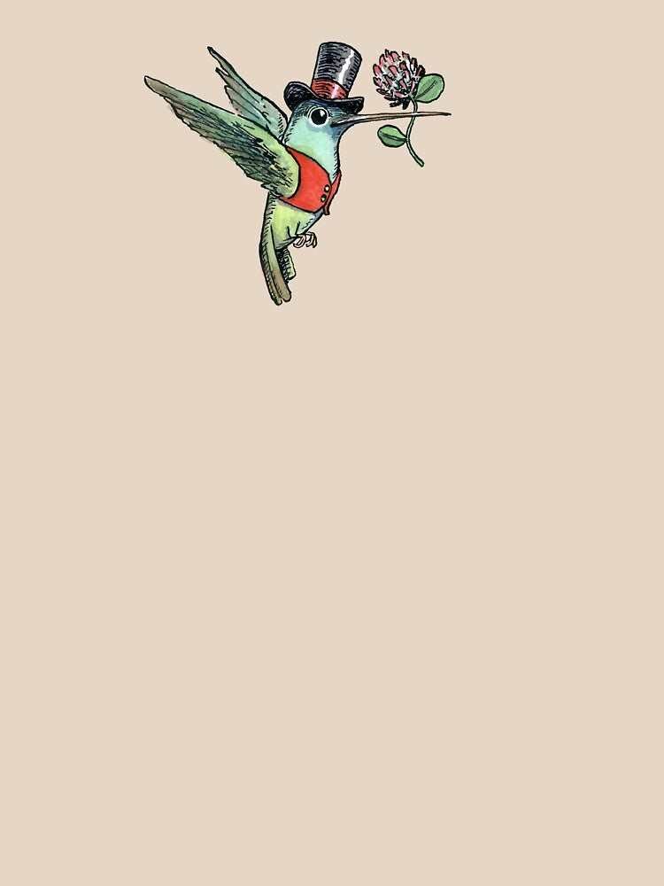 Dapper Hummingbird, Bird Lover's design by joykolitsky