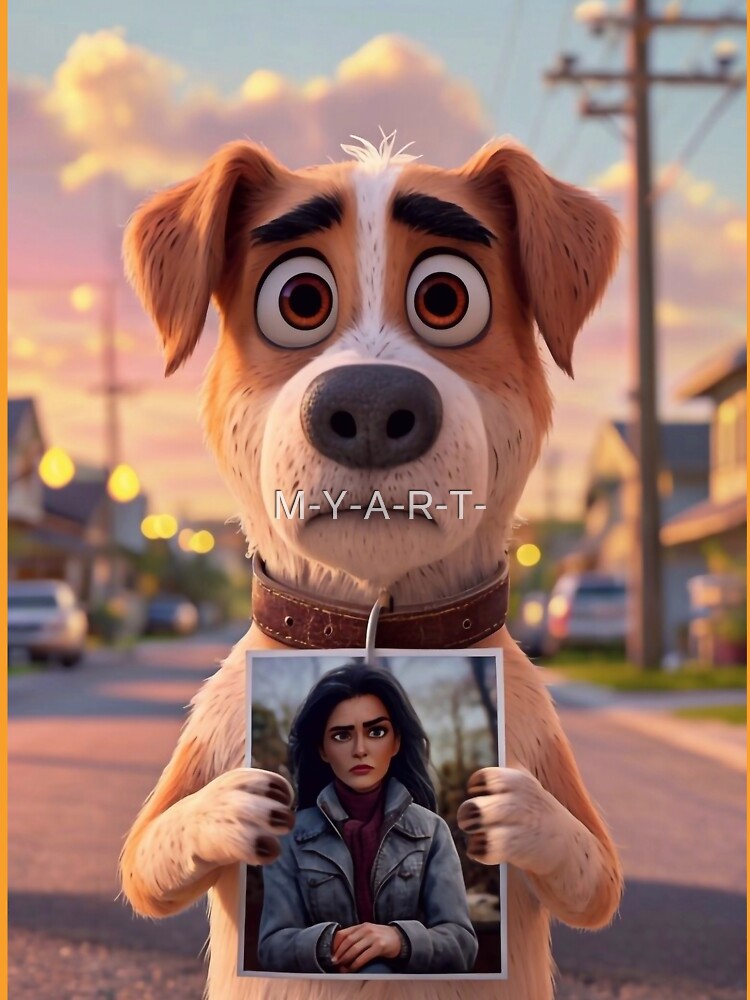 Funny Dog and His Owner by M-Y-A-R-T-
