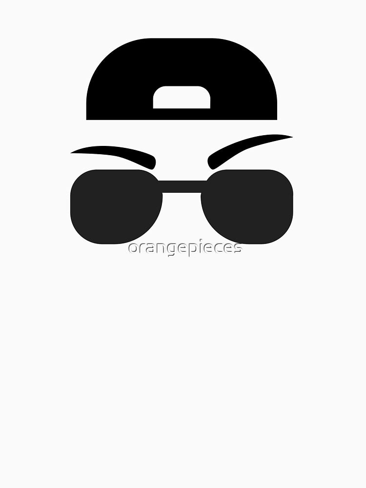 Sunglasses Eyebrows Cool Emoji Cap Shirt by Orange Pieces