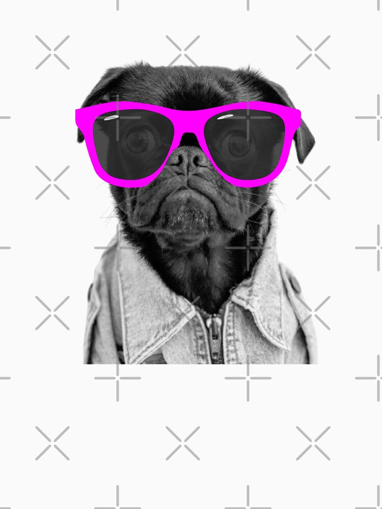 Funny Dog wearing sun glasses by Truth Pixel
