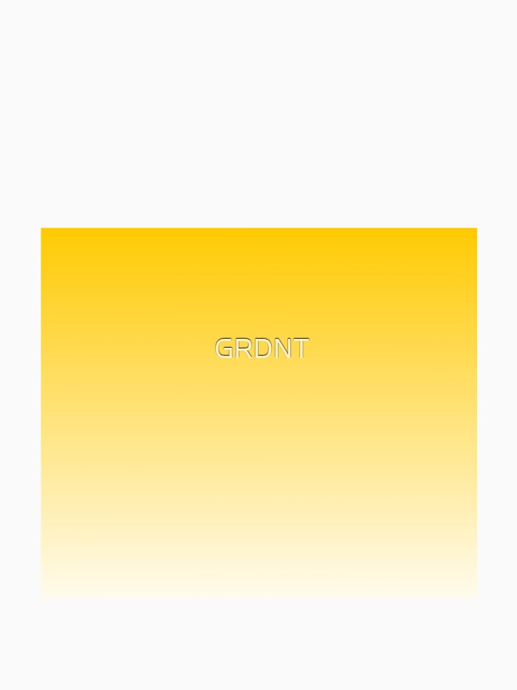 GOLDEN TIME - Aesthetic Minimalist Golden Yellow to White Gradient Ombre by GRDNT