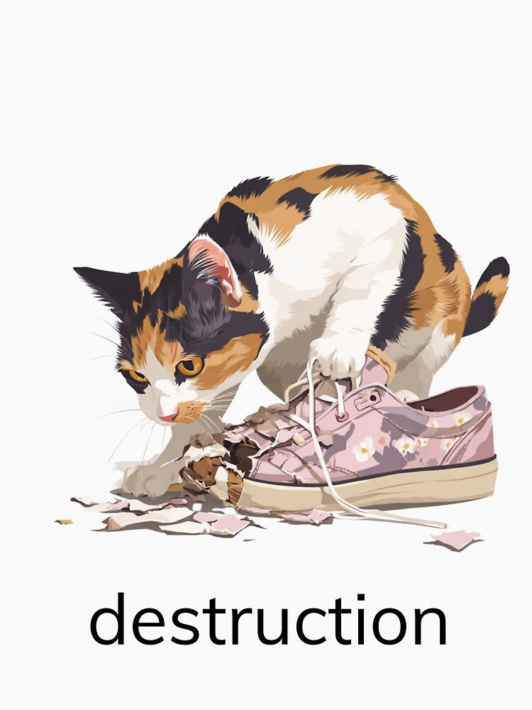 Animal Groups: Cat Destruction by WhimsyWildWear