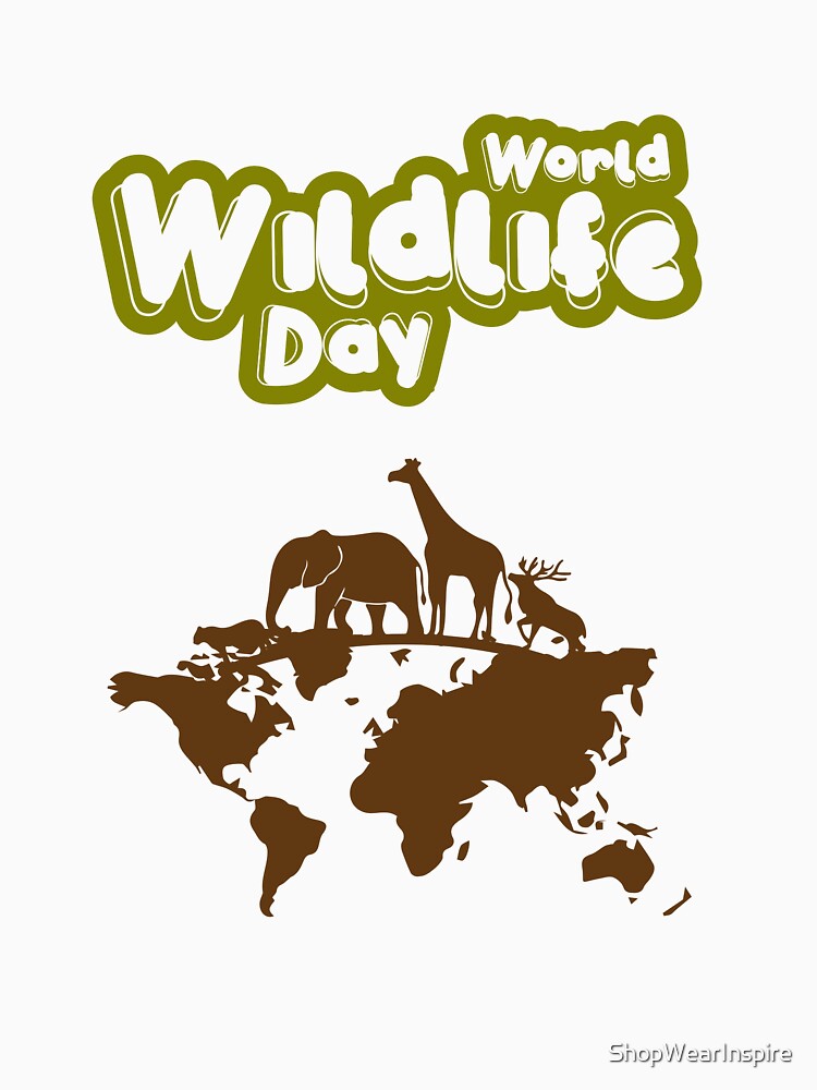 World Wildlife Day || Continent by ShopWearInspire