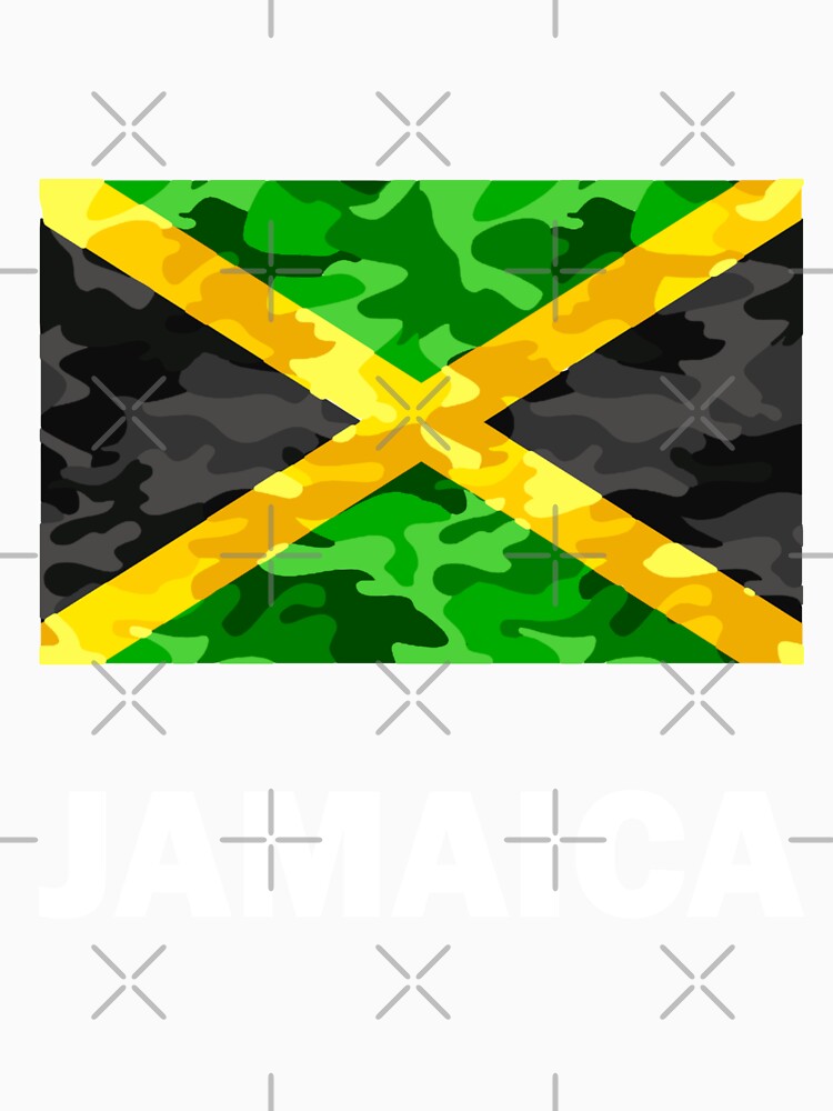 Jamaican Soldier Flag Proud Brave & Strong Army by DoctorBirdsInk
