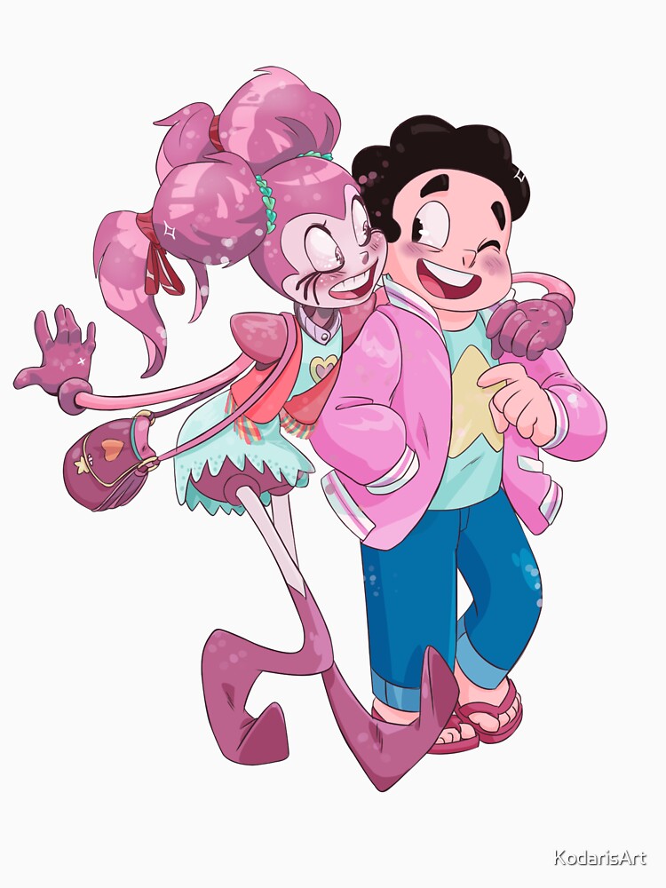 Fanart Steven Universe And Spinnel the movie cute design by KodarisArt