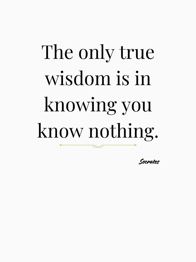 Socrates on True Wisdom by A Return to Grace