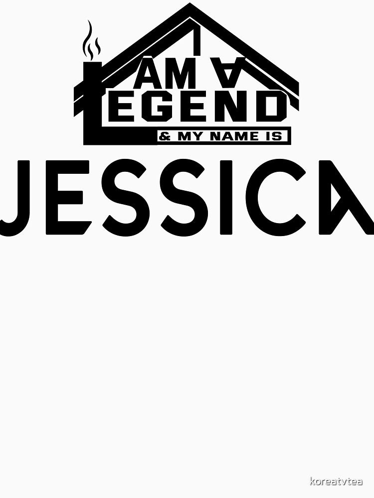 I Am a Legend: Custom Name Design for Jessica by koreatvtea