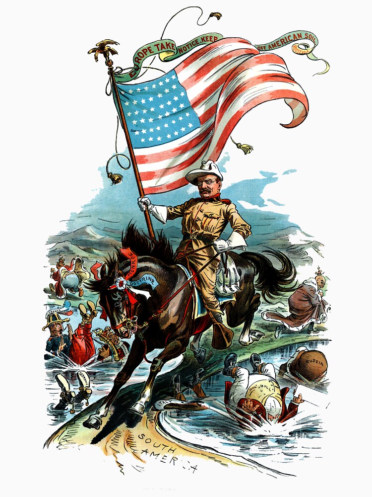 1902 Rough Rider Teddy Roosevelt by historicimage