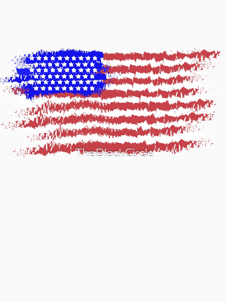Vintage USA American Flag by TheBlackCircle