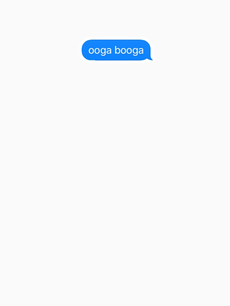 Funny Text Ooga Booga Sticker by thenameisjill