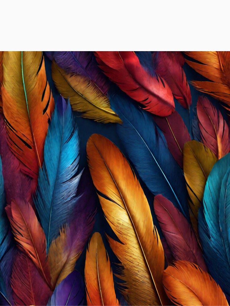 feather pattern multi color by Md Rashid  Hasan