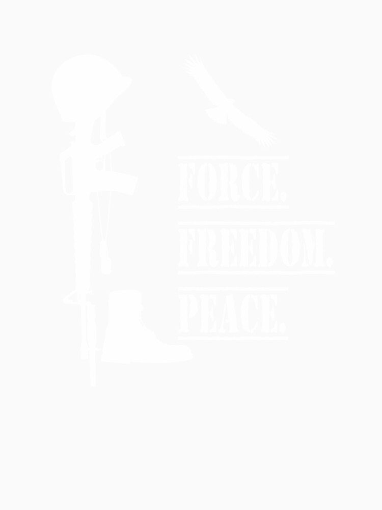 T-Shirt Force Freedom  Peace by albertosm