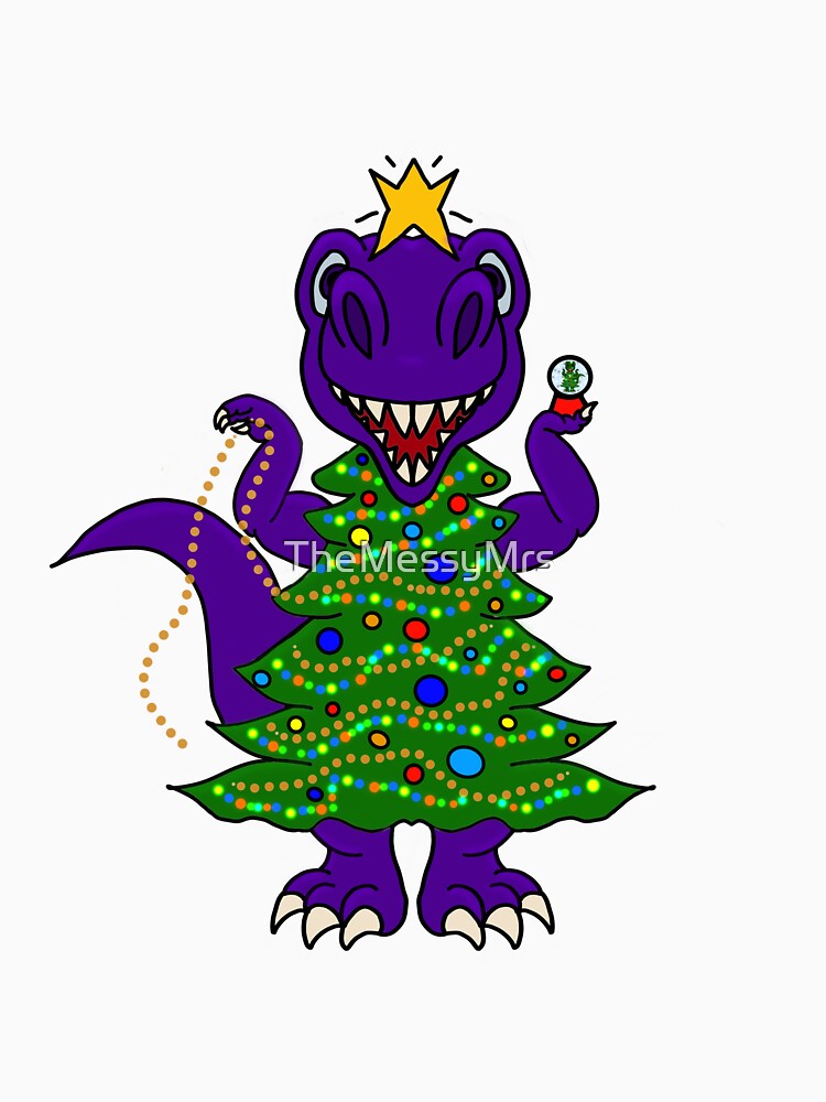 Purple Tree Rex by TheMessyMrs