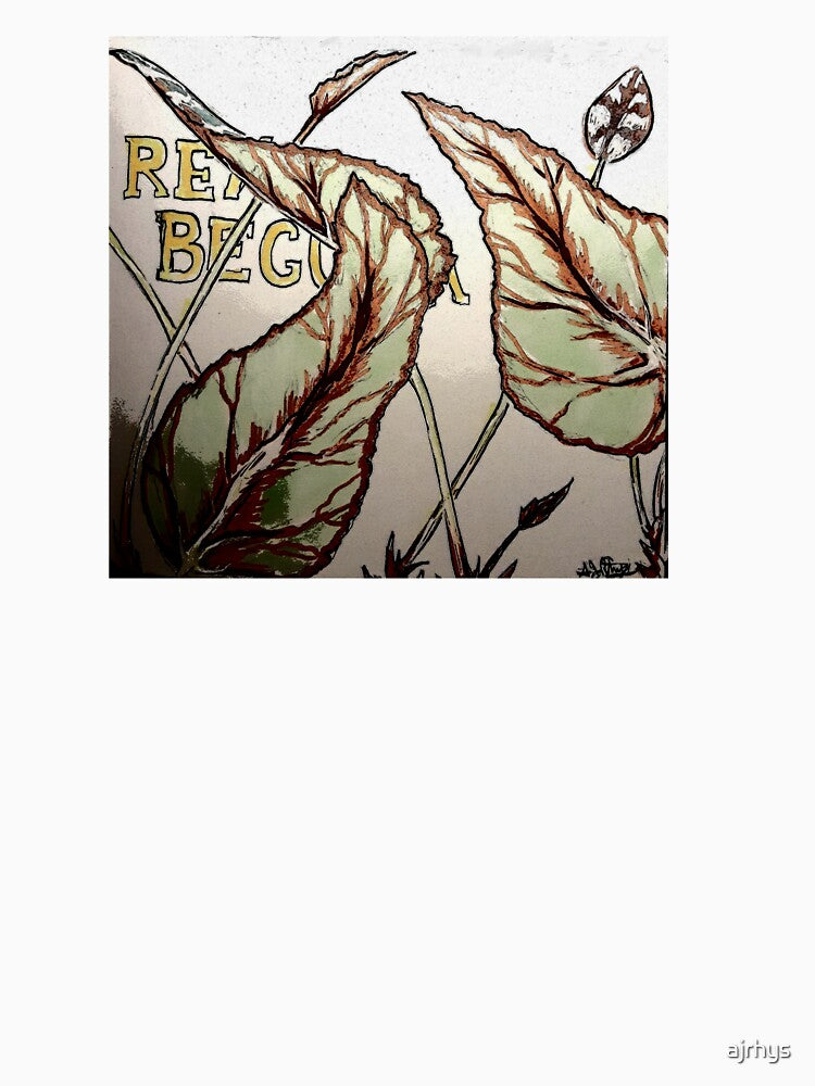 France Trip 2023, "Rex Begonia Print" by ajrhys