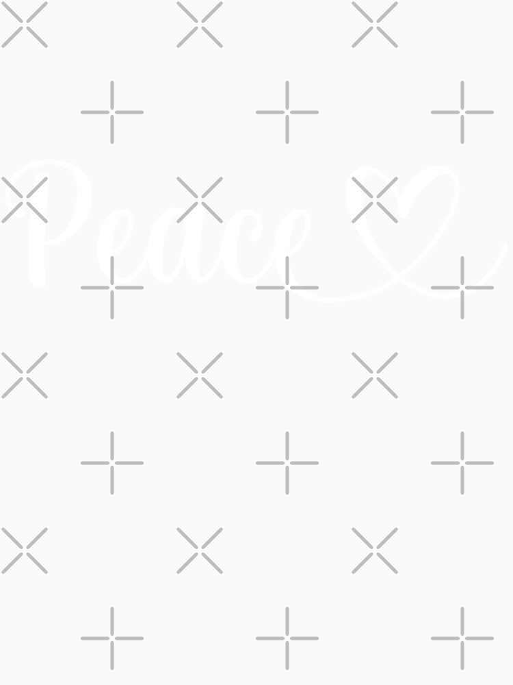 Cute Peace Text by Liberty Boulevard