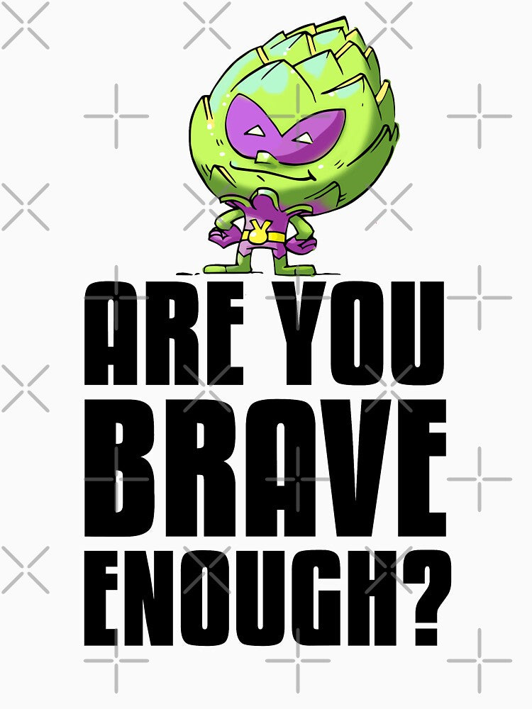 Artichoke Alien Are You Brave Enough? Foodietoon Superhero Planet 9 by ProjectX23