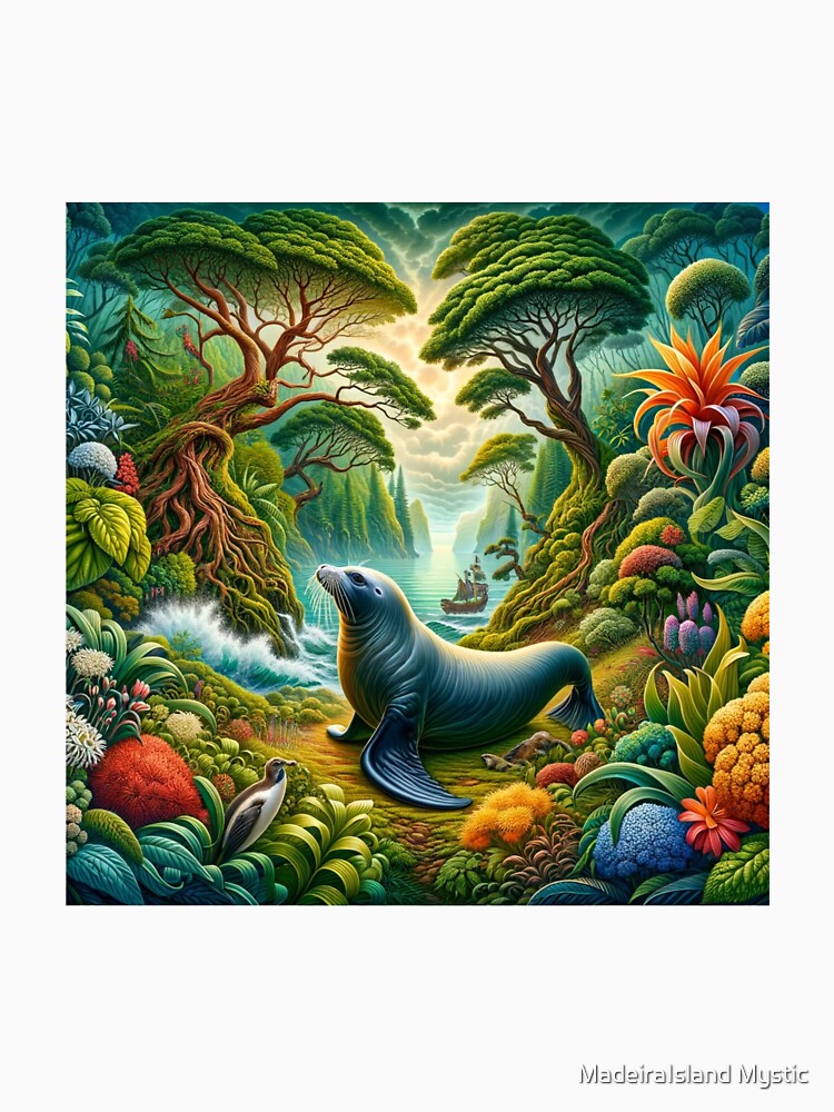 Whisper of Madeira: The Monk Seal's Enchantment by MadeiraIsland Mystic