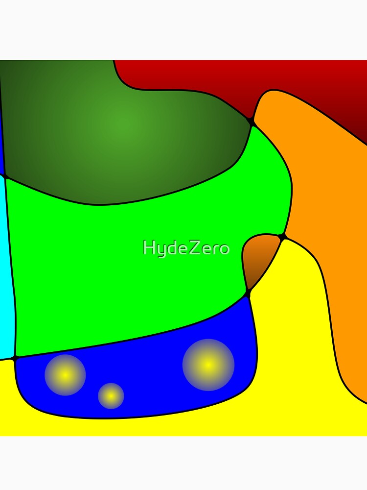 Color Split - A Neurographic Abstract Art by HydeZero
