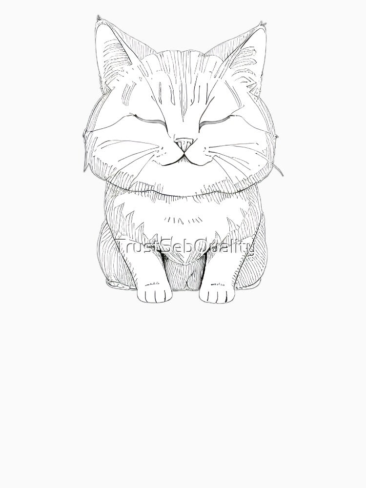 Pawsome Patterned Cat - Relaxed Kitten TSQ by TSQ