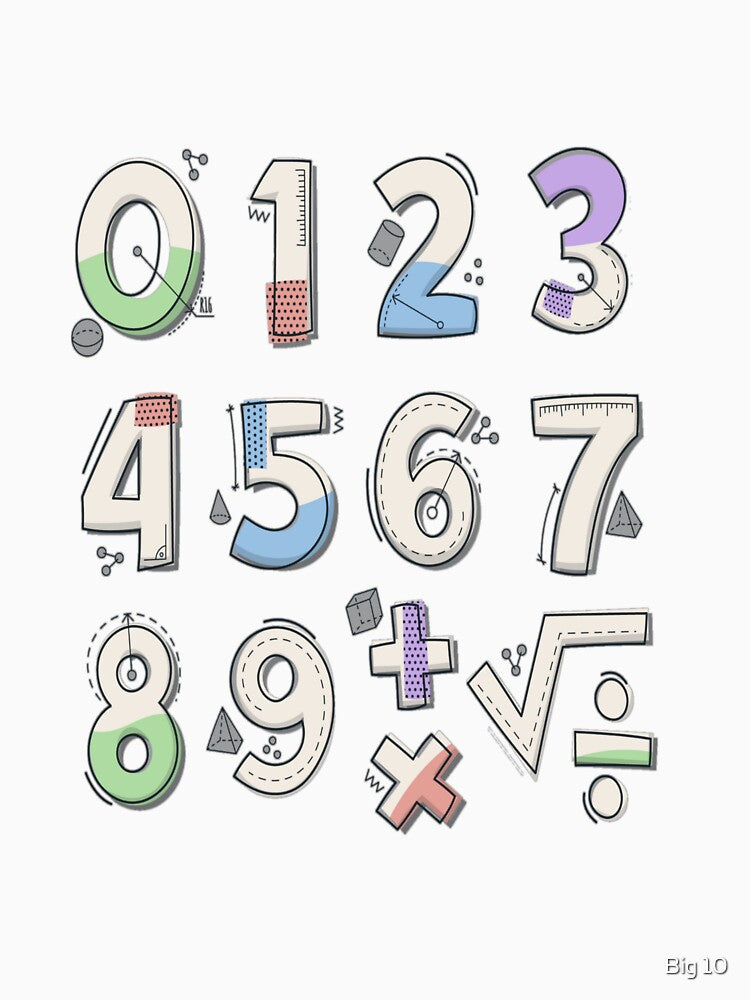 Number Day Kids Costume Numbers Math Day by Mariano ⭐⭐⭐⭐⭐