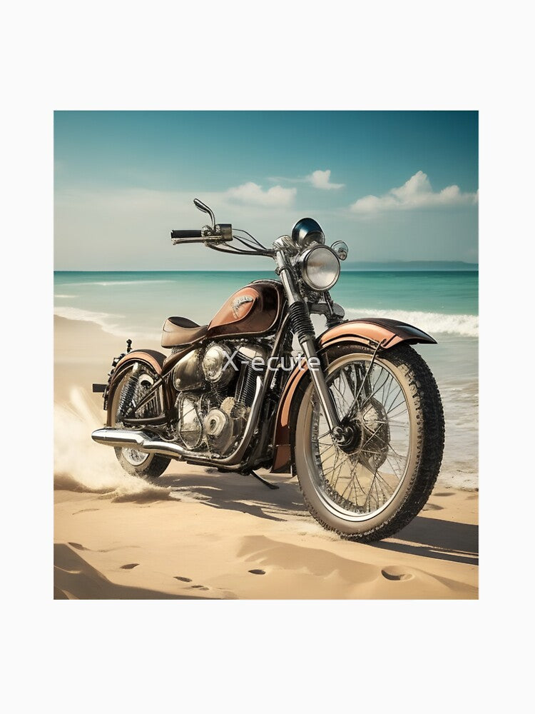 biker art poster wall decoration wall art boho art by X-ecute