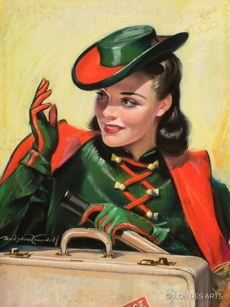Going to College (1940) - Bradshaw Crandell by SALON DES ARTS