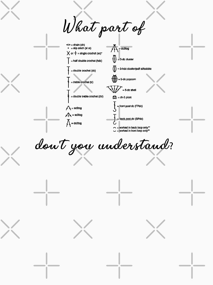 Crochet Jargon by heroics