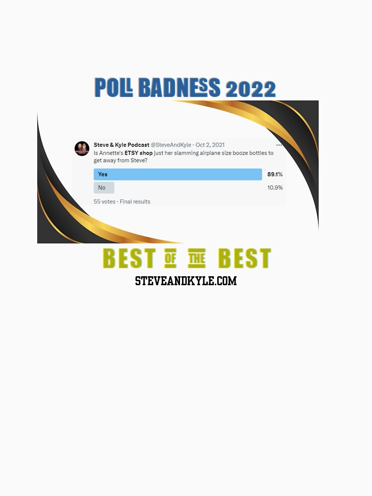 Poll Badness 2022 by steveandkyle