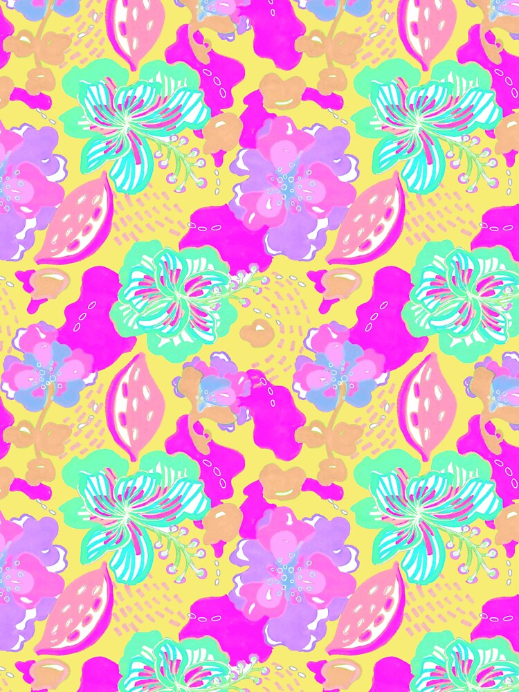 Hand Drawn Floral 0037 by Sharon Schwalbe