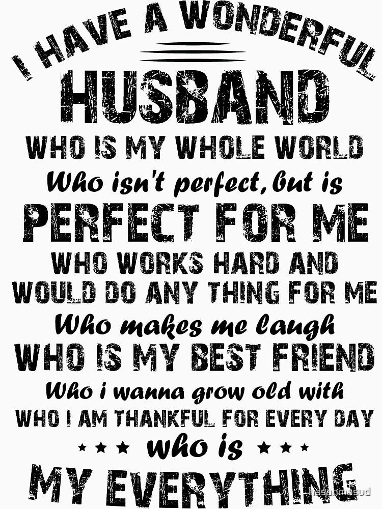 i have a wonderful husband by hasanmasud