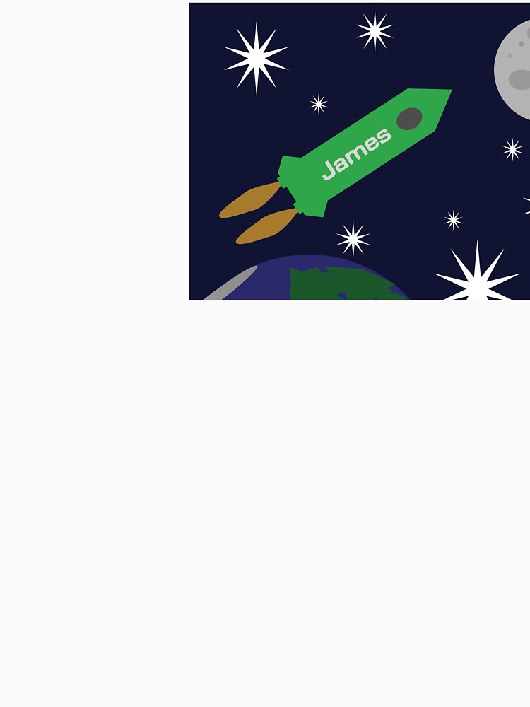 'To the moon and back' personalised green rocket with Arabic by HalunaHappy