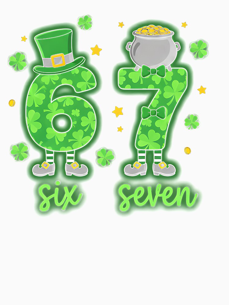 St Patrick_S Day 67 Meme Leaf Clover Irish Men Women Kids by yaginoie