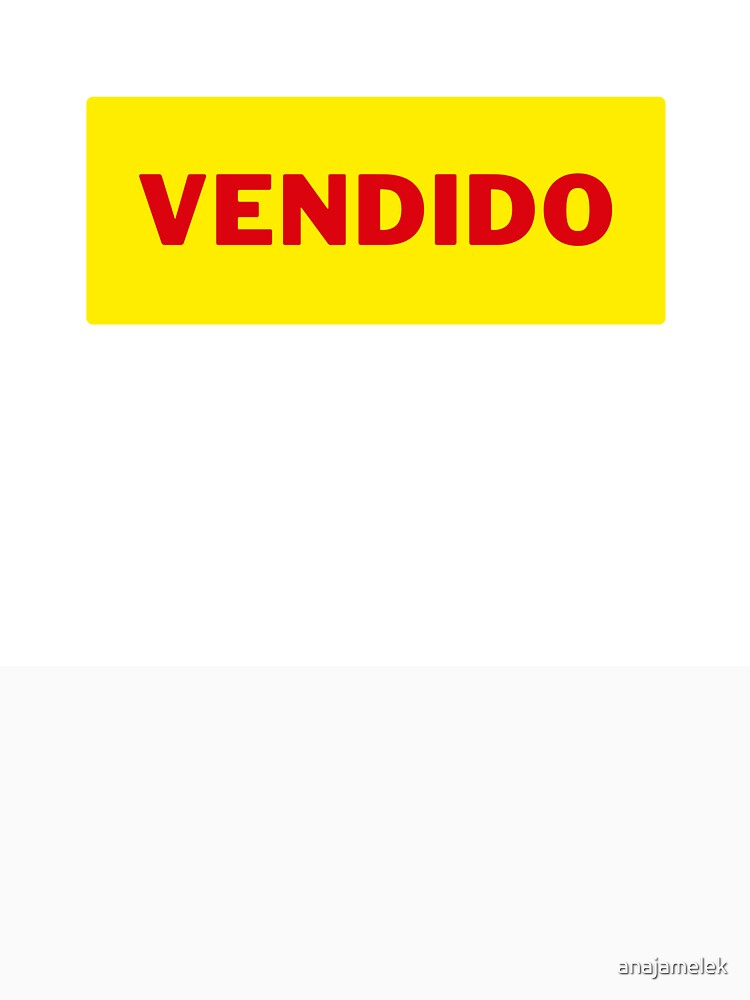 Vendido funny gift idea by anajamelek