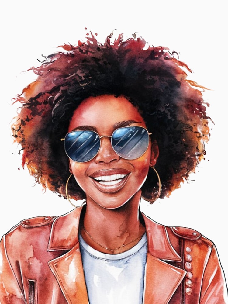 American girl with a big smile by Zaranova