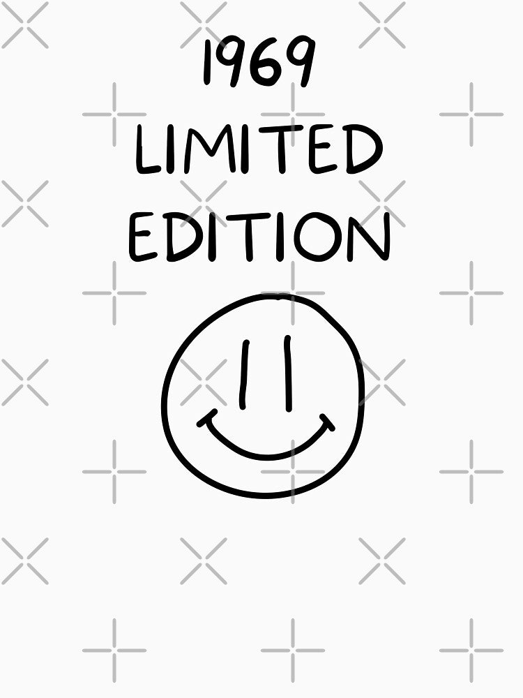 1969 LIMITED EDITION - BLACK WRITING by akaiawa