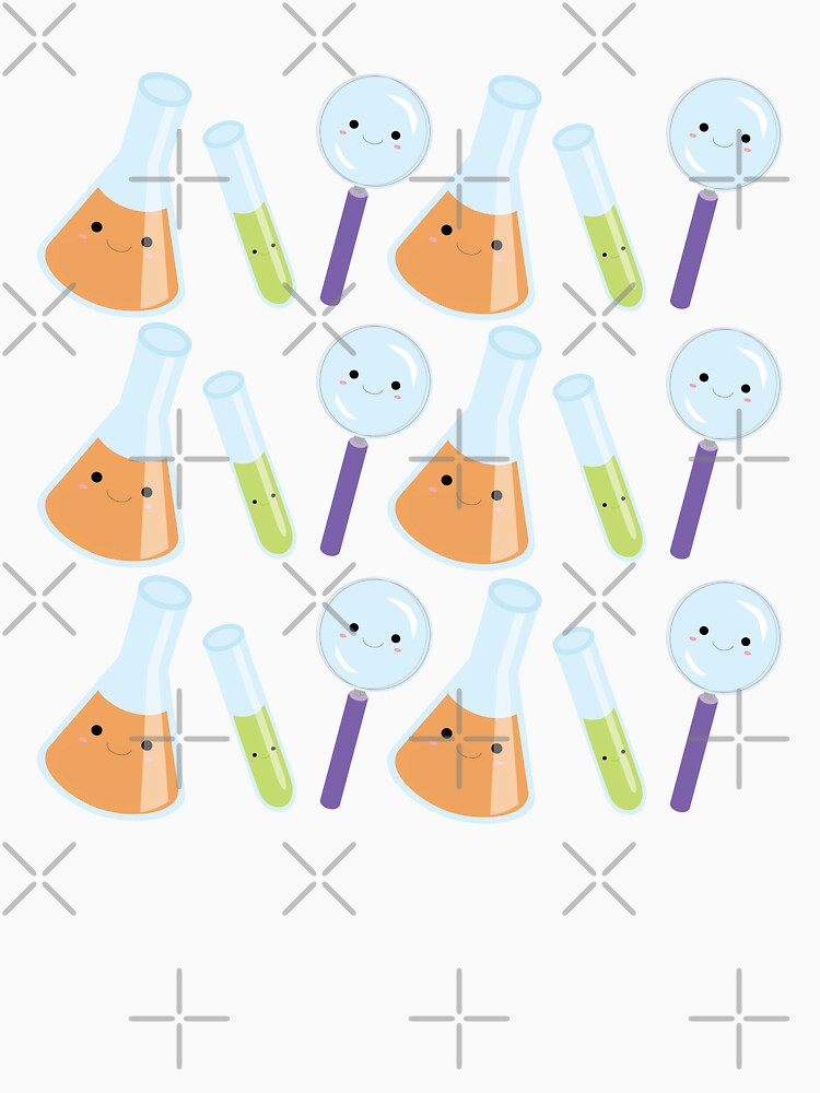 Kawaii Cute Chemistry Pattern by TamGustam