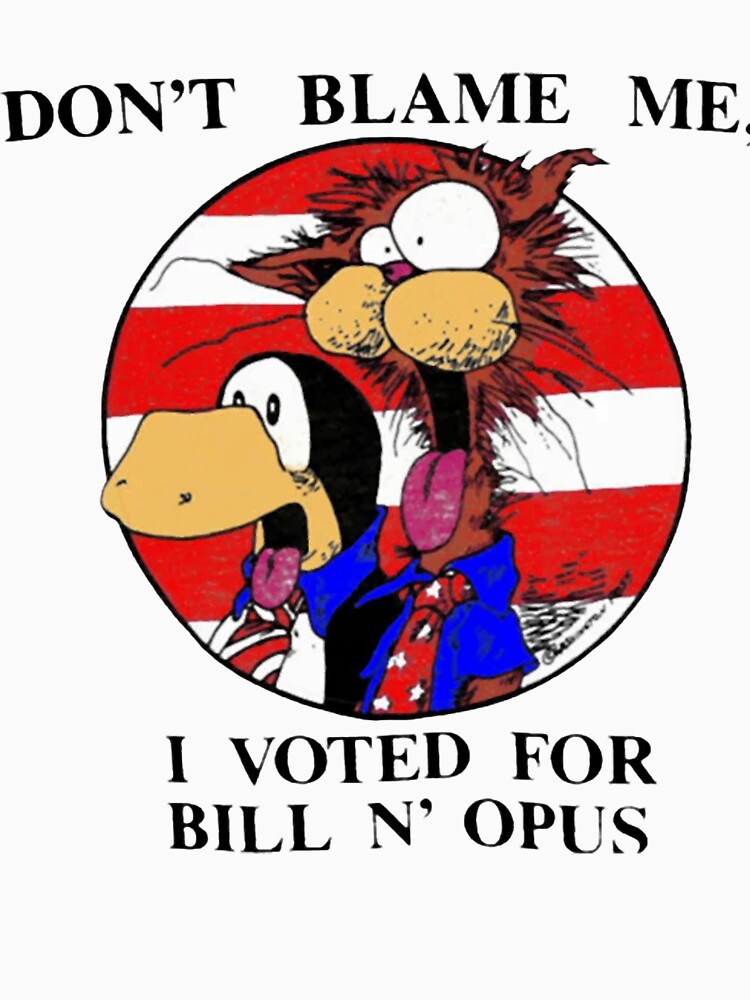 Blooms County Bills The Cat Don'T Blame by HuguesDelannoy