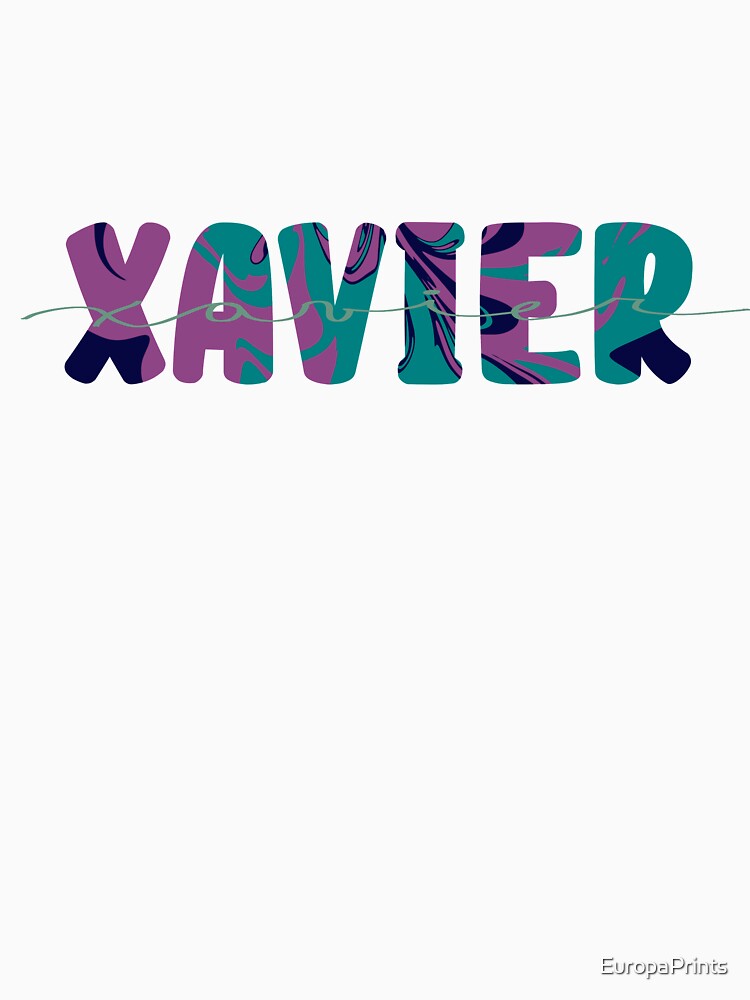 Xavier Custom Name by EuropaPrints