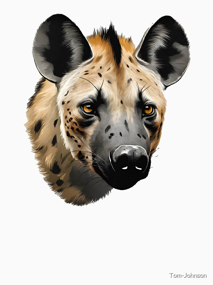 Wild Hyena Portrait 3 by Tom-Johnson