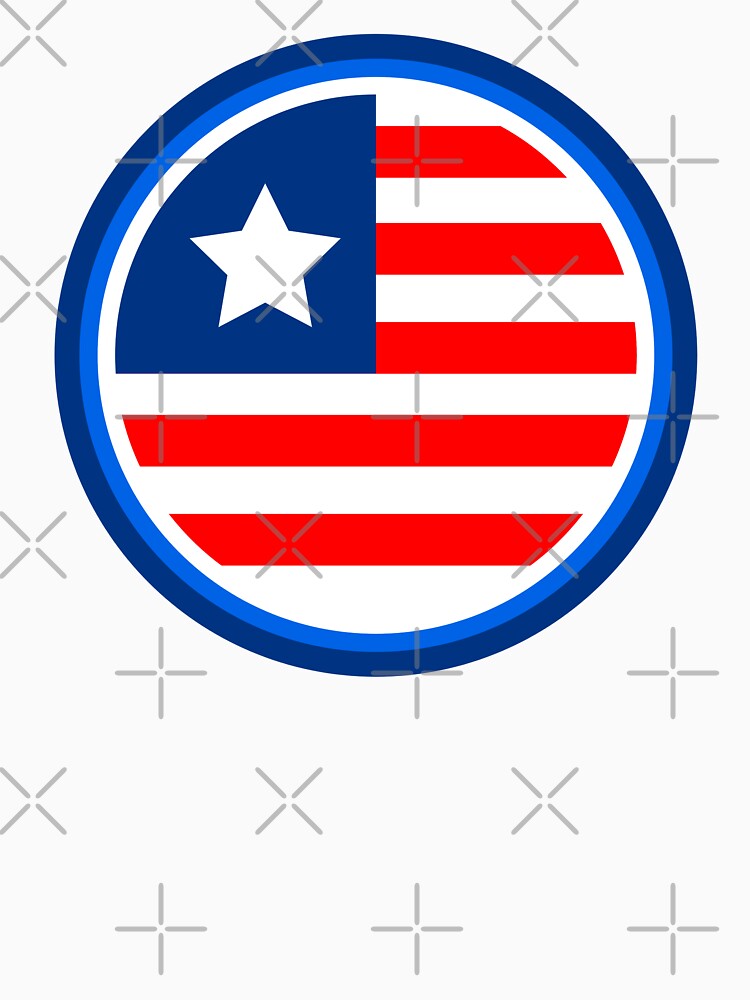 American Flag Patriotic Design by cutieotter