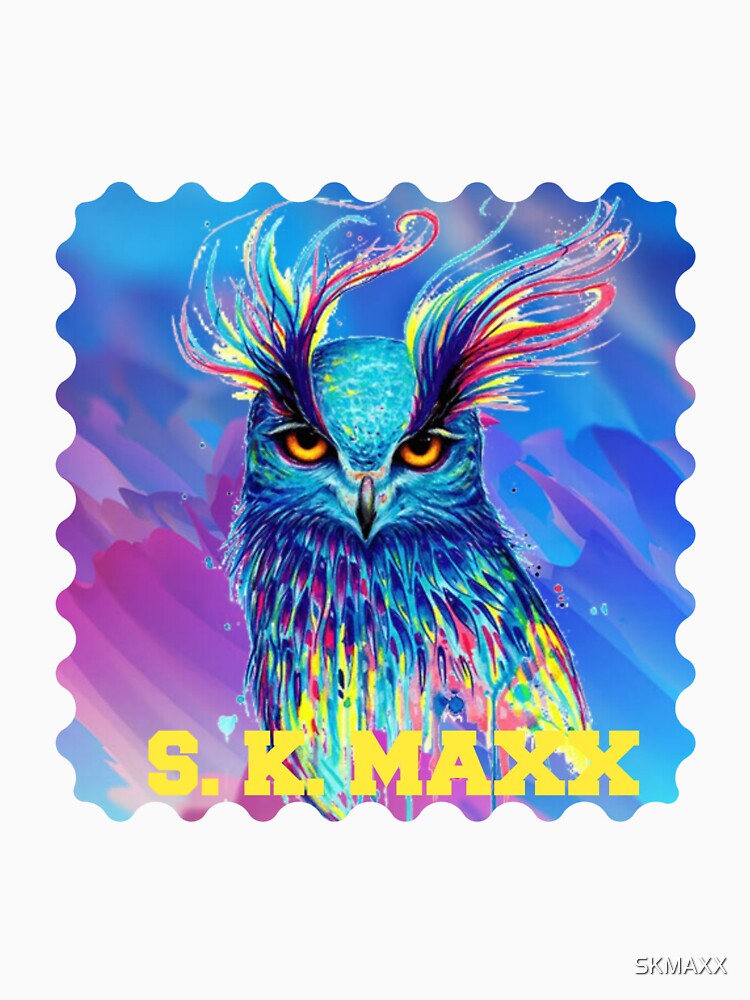 Magic colorful night owl by SKMAXX
