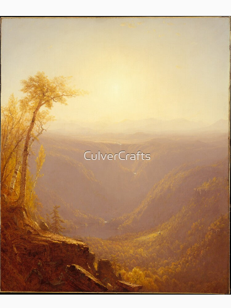 A Gorge in the Mountains, Sanford Robinson Gifford 1862 by CulverCrafts