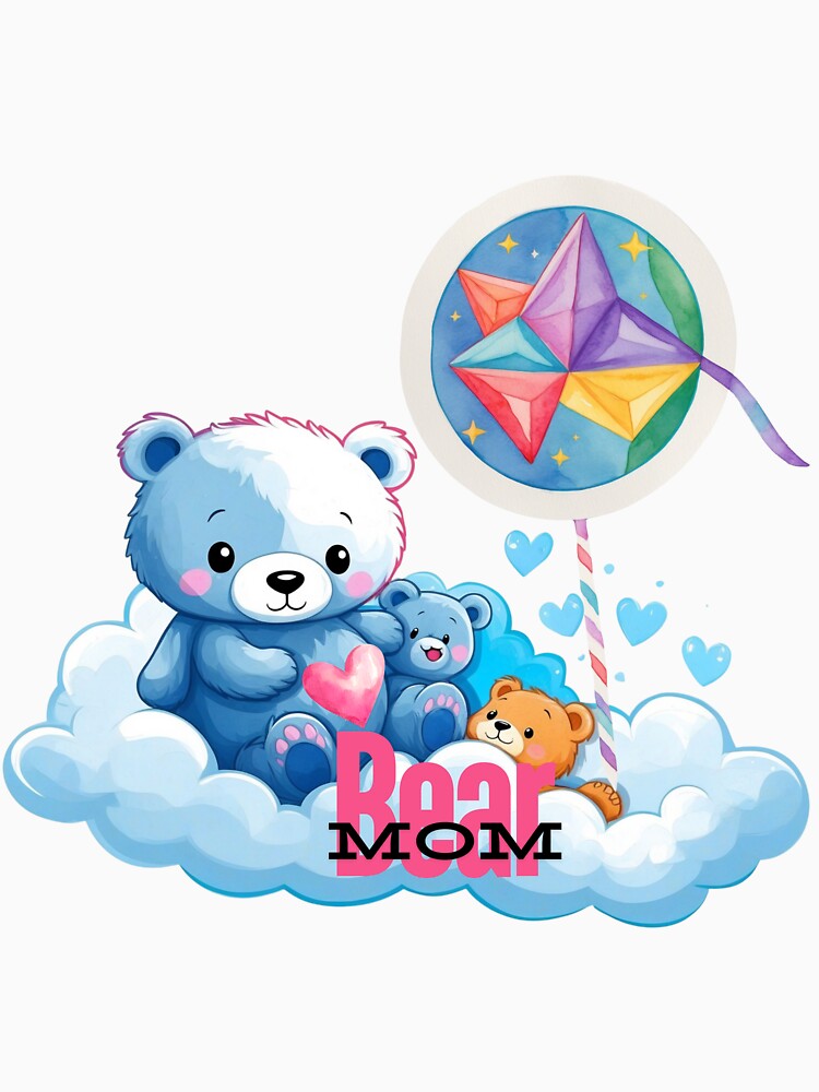 Bear Mom by RoseAIArtRhythm