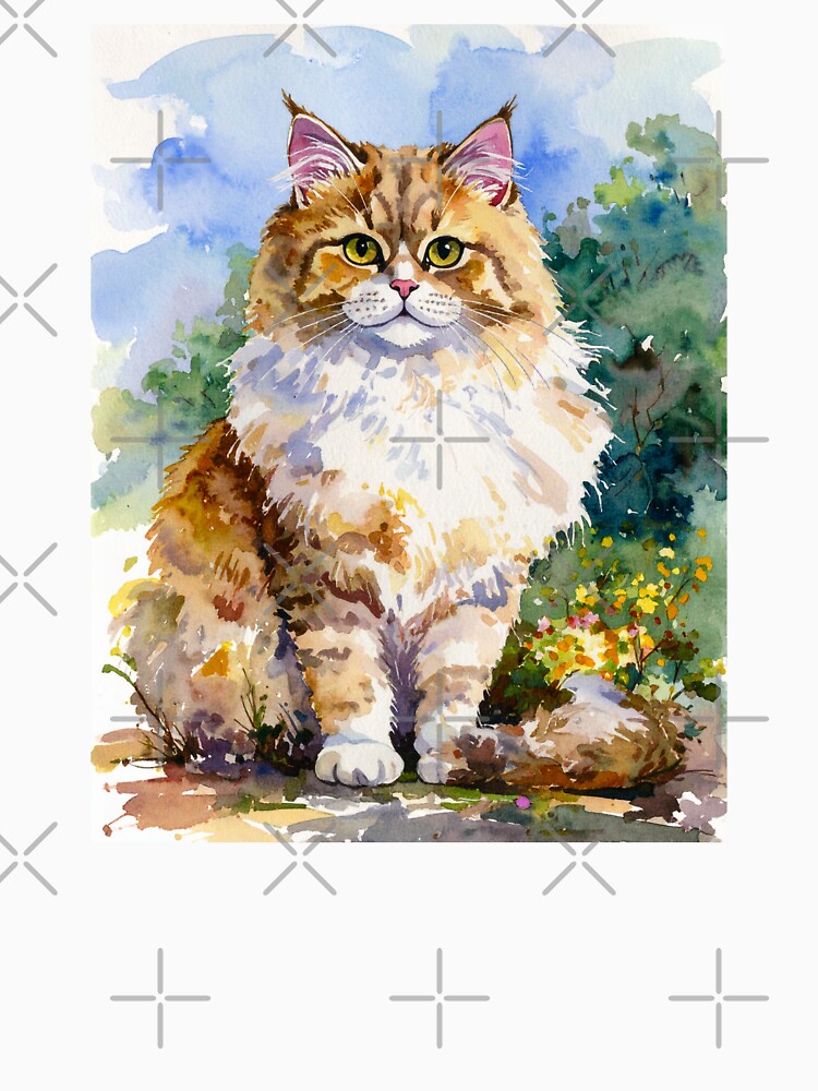 Cute cat portrait by GiftiqueNook