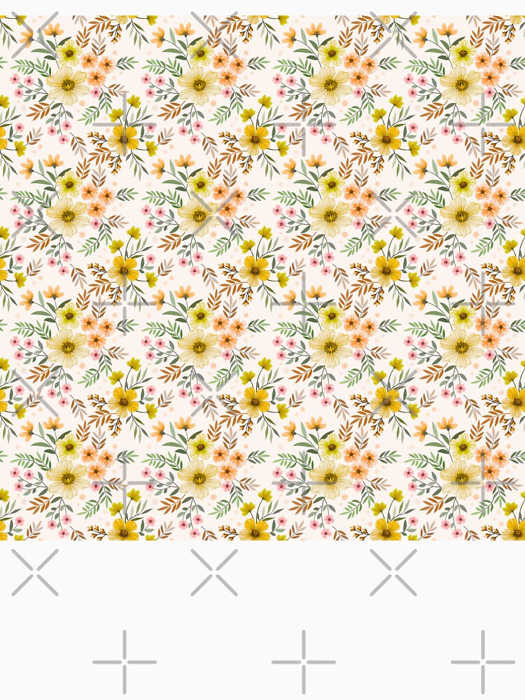 Colorful boho chic Retro style pattern aesthetic by Creations by lyne