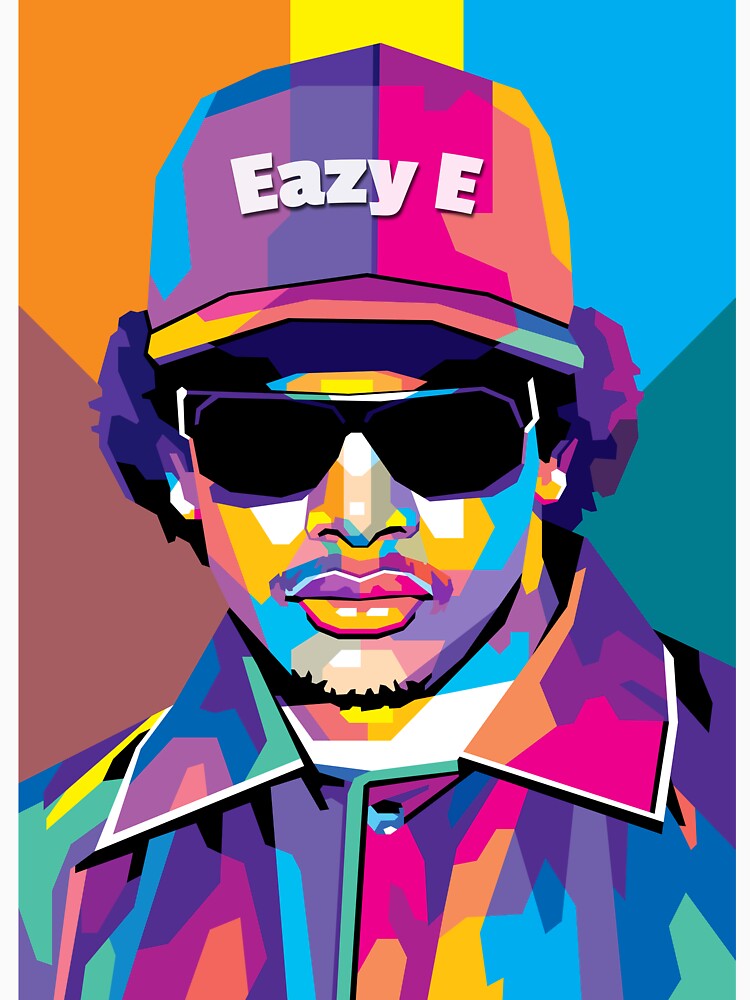 Eazy E in WPAP Style by Xezyy